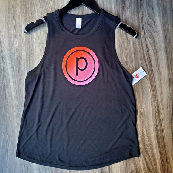 NWT Pure Barre Ombre Circle P Tank - Picture 1 of 4